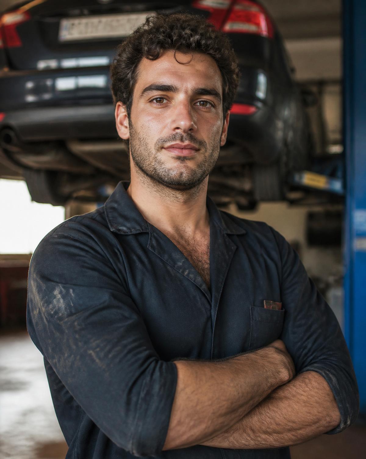 Michele Panozzo, titolare di AUTO P